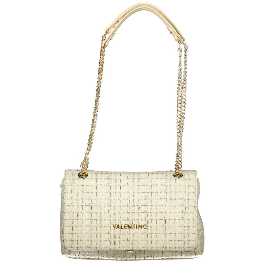 Bianco Polyester Women's Bag