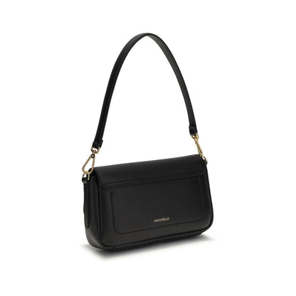 Black Calf Leather Bos Taurus Shoulder Bag