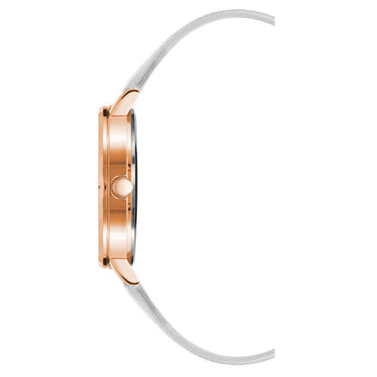 White Plastic Dress Watch