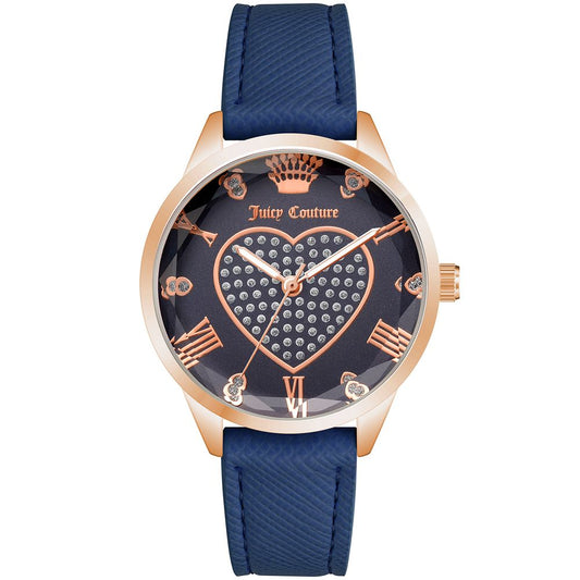 Blue Plastic Dress Watch
