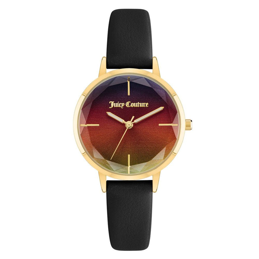 Black Plastic Dress Watch