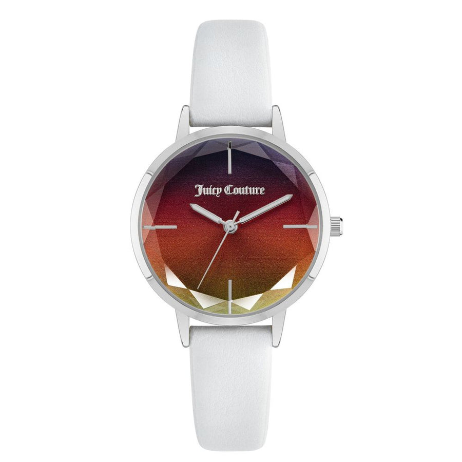 White Plastic Dress Watch