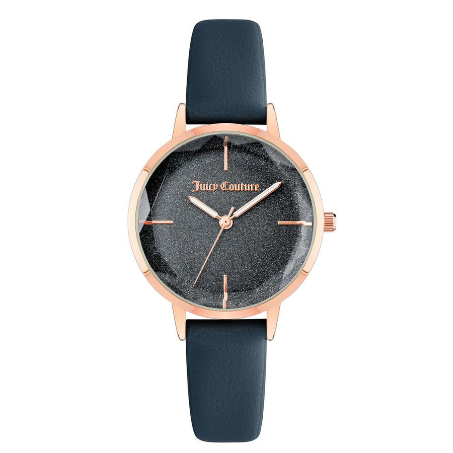 Blue Plastic Dress Watch