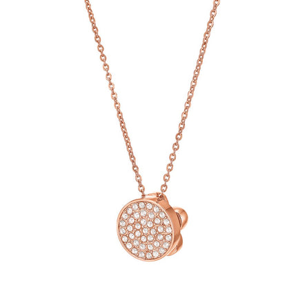 Pink Metal Necklace