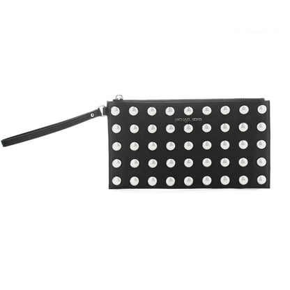 Brown Leather Clutch Bag