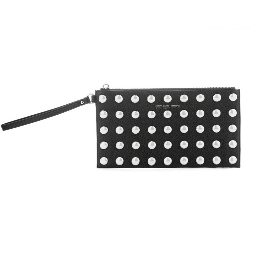 Brown Leather Clutch Bag