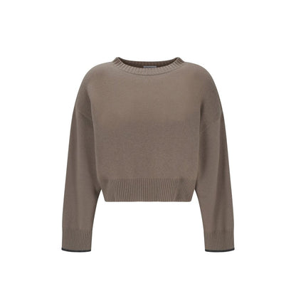 Beige Cashmere Sweater