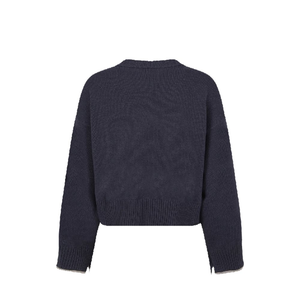 Blue Cashmere Sweater