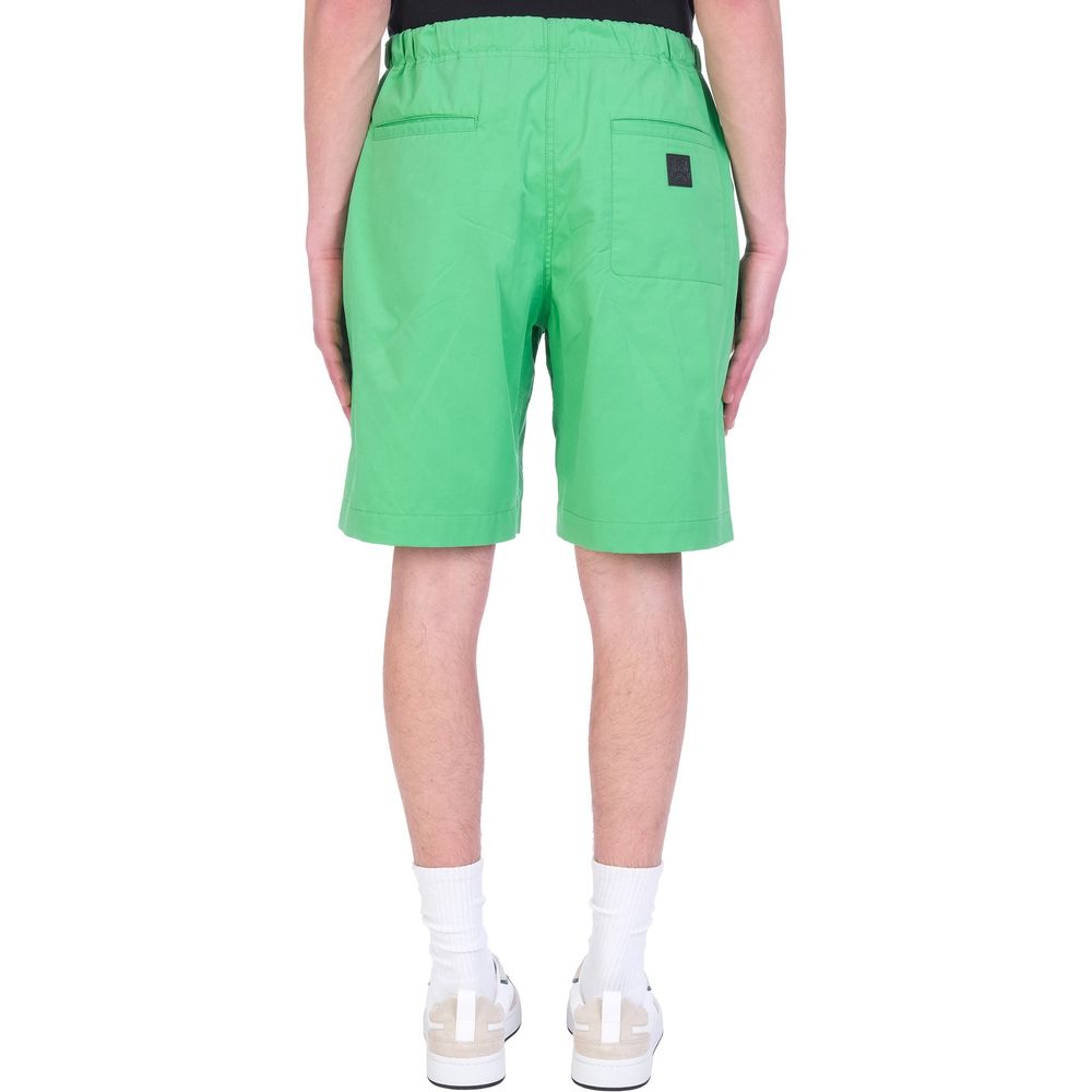 Bicolor Cotton Short And Mini Shorts