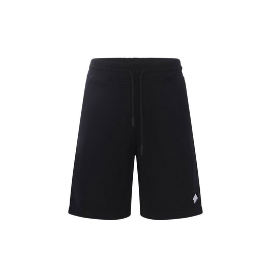 Black Cotton Shorts