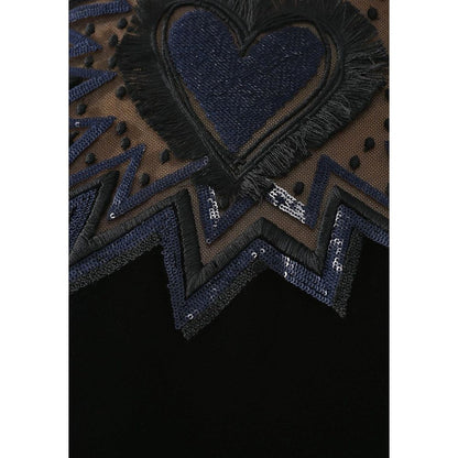 Black Viscose Cocktail Dress