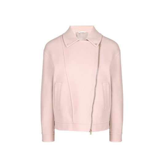 Multicolor Polyamide Biker Jacket
