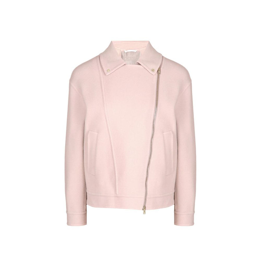 Multicolor Polyamide Biker Jacket