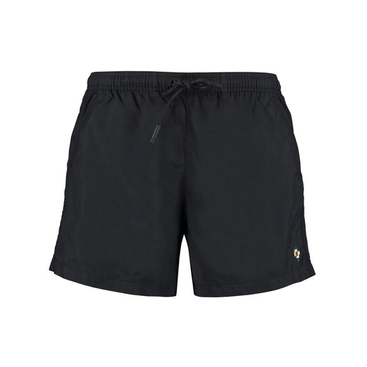 Black Polyamide Swim Shorts