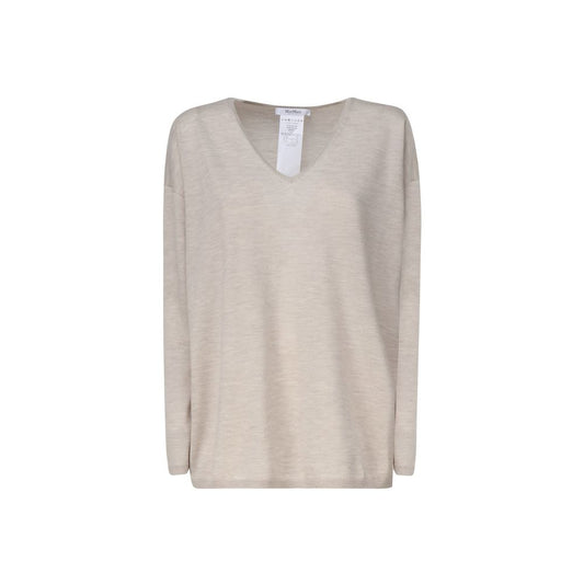 Beige Cashmere Sweatshirt
