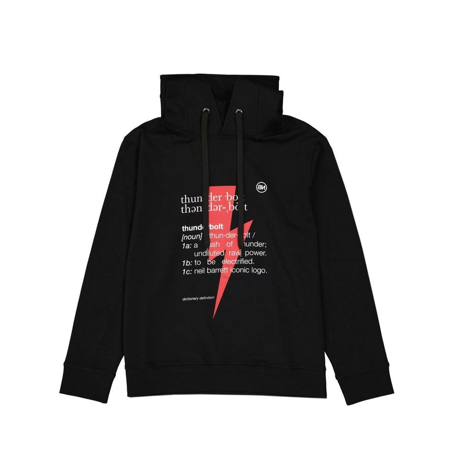 Black Cotton Sweatshirt
