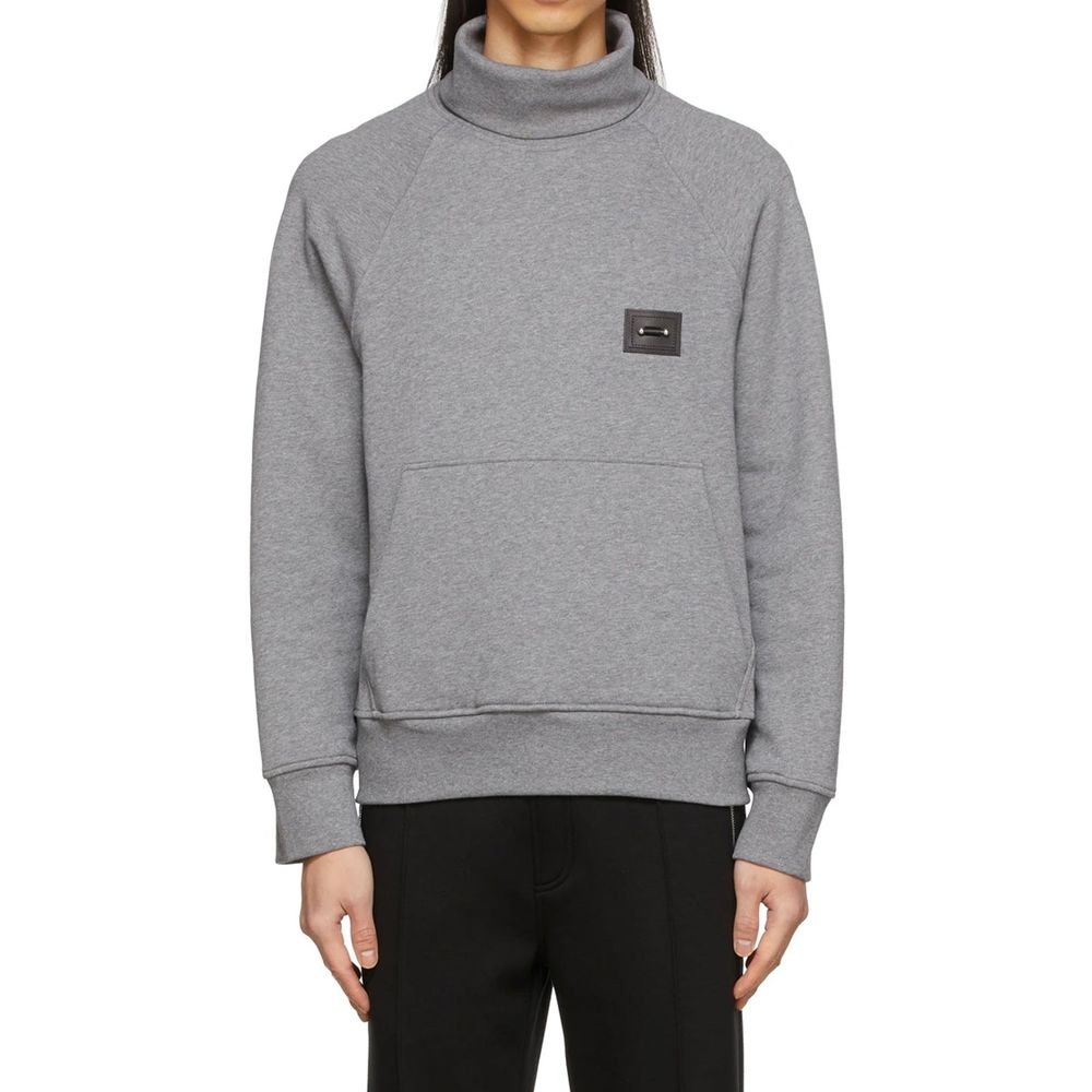 Gray Cotton Sweatshirt