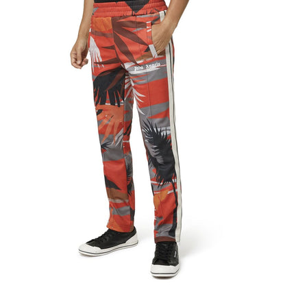 Multicolor Polyester Casual Pants
