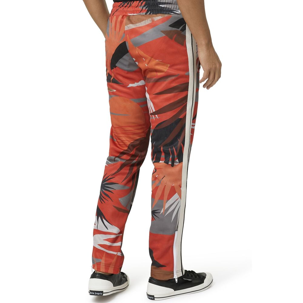 Multicolor Polyester Casual Pants