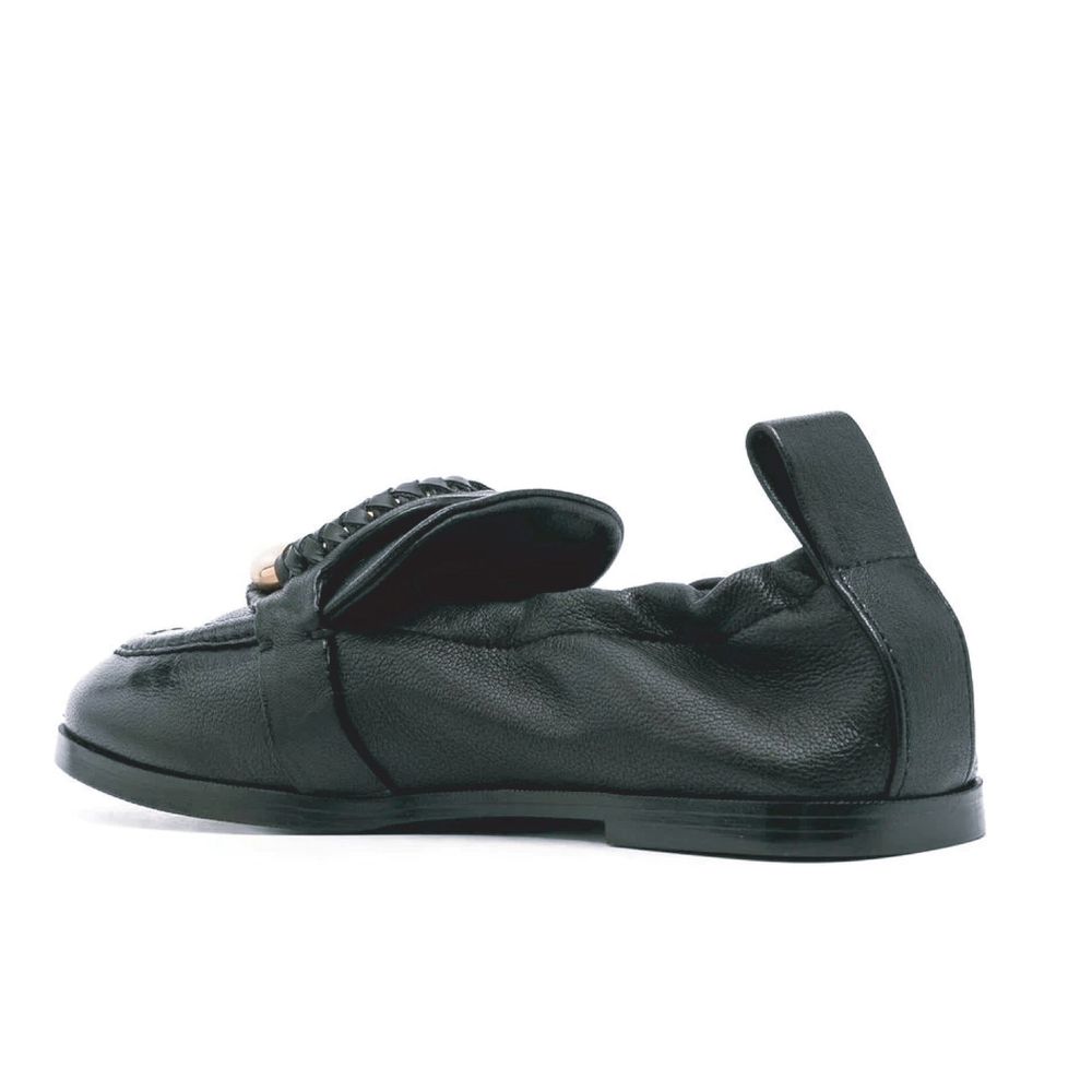 Black Calfskin Moccassin
