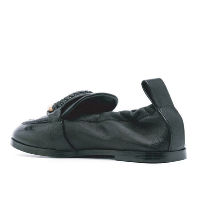 Black Calfskin Moccassin