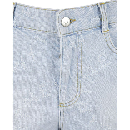Blue Denim Shorts