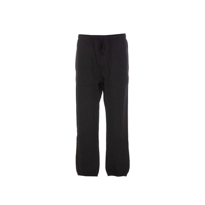Black Cotton Joggers (Workout Pants)