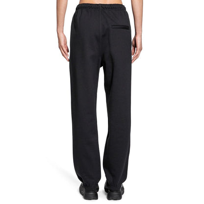 Black Cotton Joggers (Workout Pants)