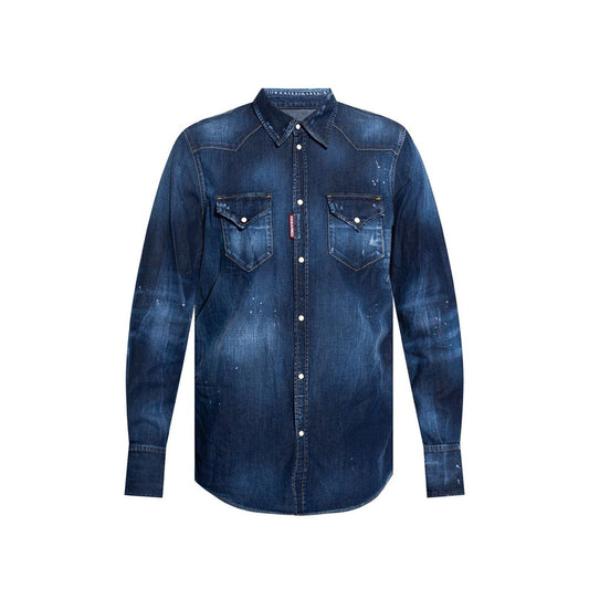 Blue Denim Shirt