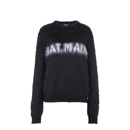 Black Mohair Sweatshirt