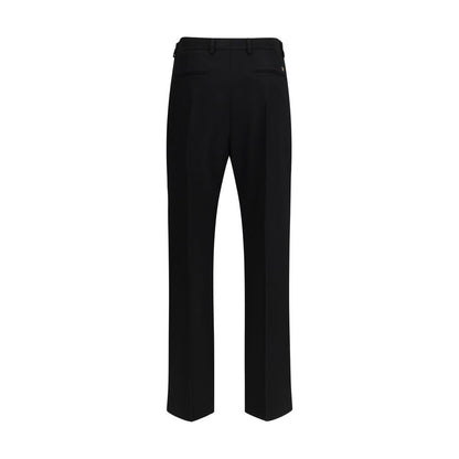 Black Wool Oves Aries Dress Pants