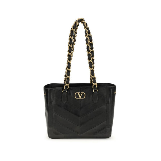 Black Napa Leather / Calf Bos Taurus Shoulder Bag