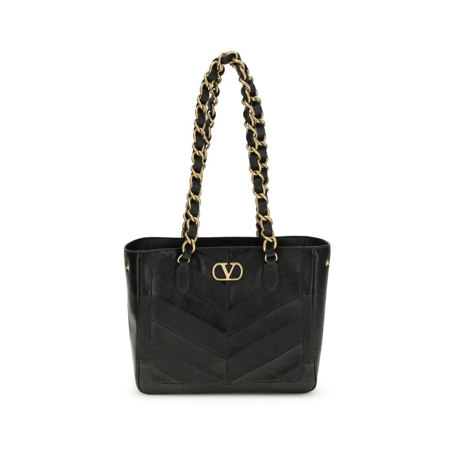 Black Napa Leather / Calf Bos Taurus Shoulder Bag