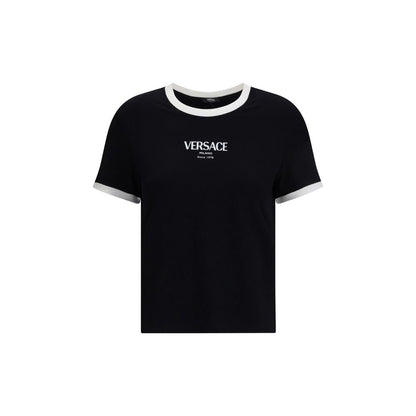 Black Viscose T-Shirt