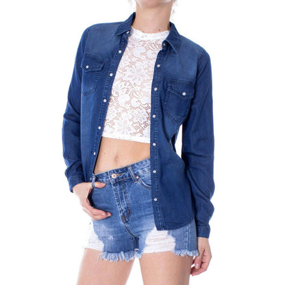Blue Denim Shirt