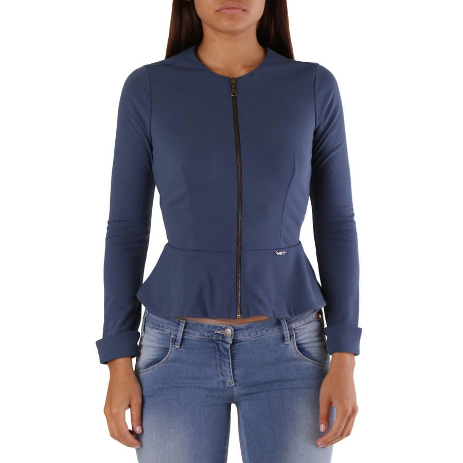 Blue Polyamide Shell Jacket