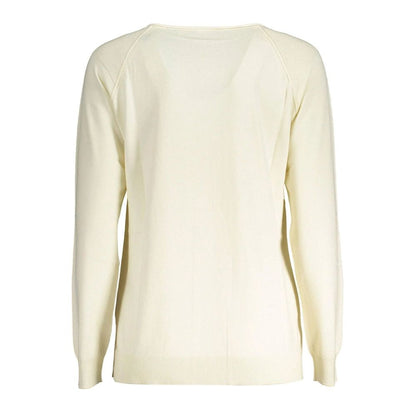 White Cotton Sweatshirt