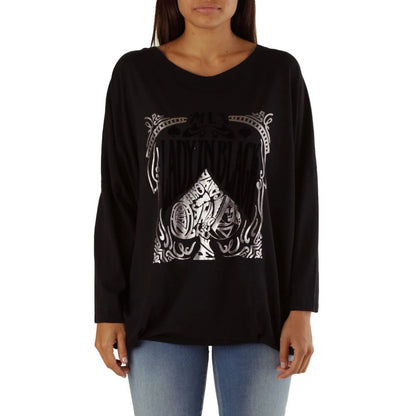 Black Viscose Sweatshirt