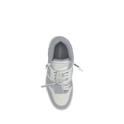 Gray Rubber Low Top Sneakers
