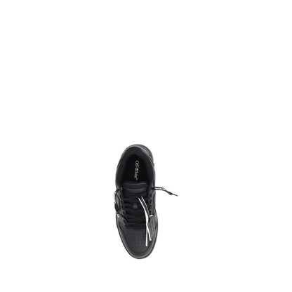 Black Rubber Chunky Sneakers