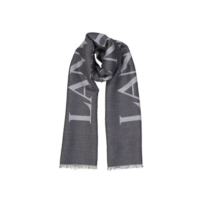 Gray Silk Scarf