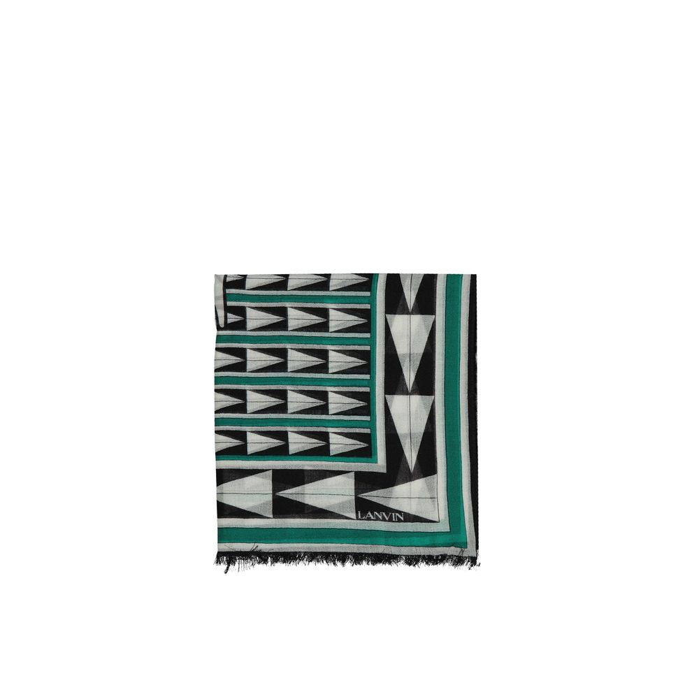 Bicolor Wool Scarf