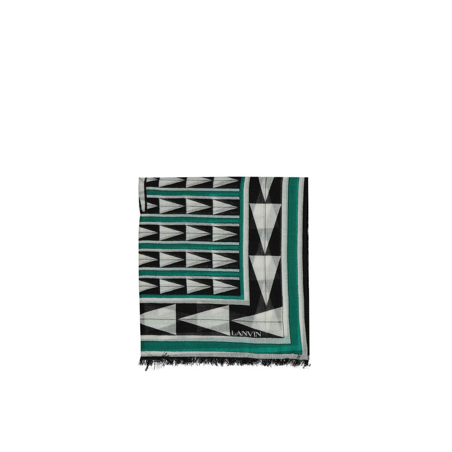 Bicolor Wool Scarf
