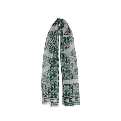Bicolor Wool Scarf
