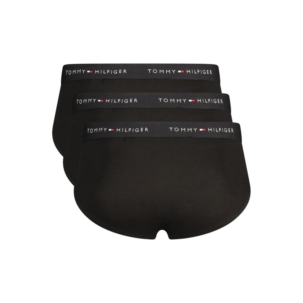 Black Cotton Men's Briefs