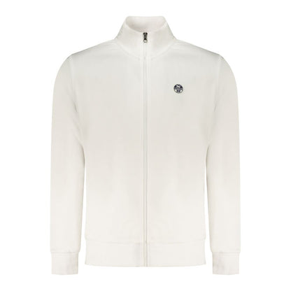 White Cotton Men's Sweatshirt