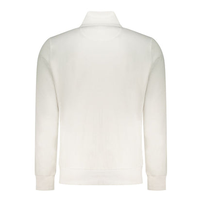 White Cotton Men's Sweatshirt