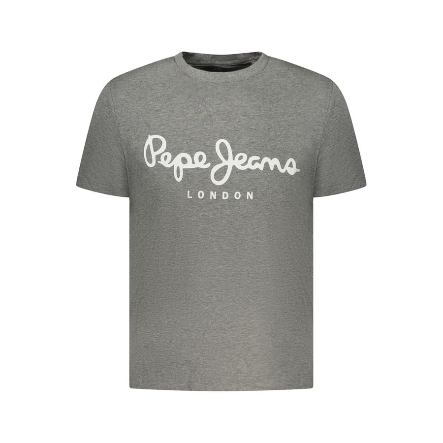 Grigio Cotton Men T-Shirt