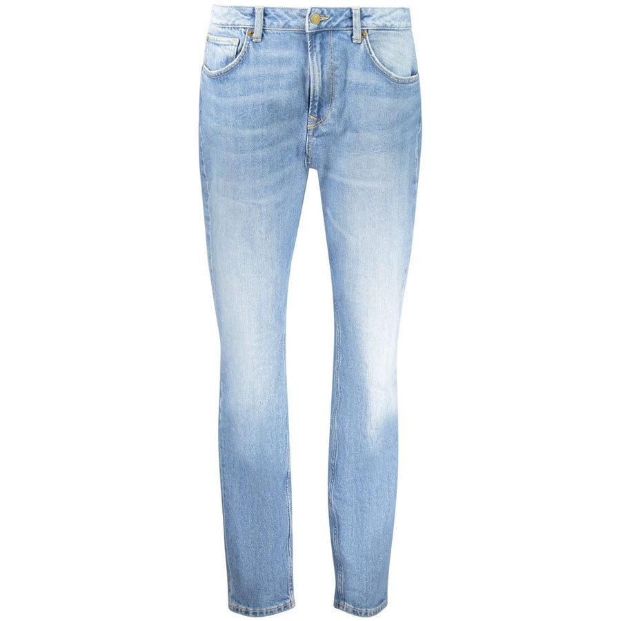 Azzurro Cotton Women's Jeans