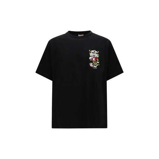 Black Cotton T-Shirt